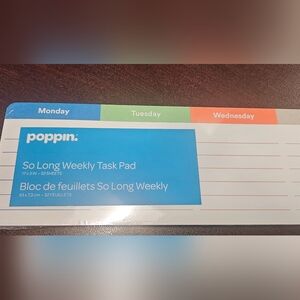 Poppin Weekly Planner